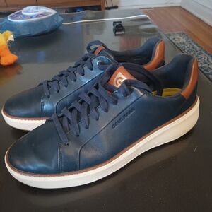 Cole Haan Men's Blue and Brown Sneakers